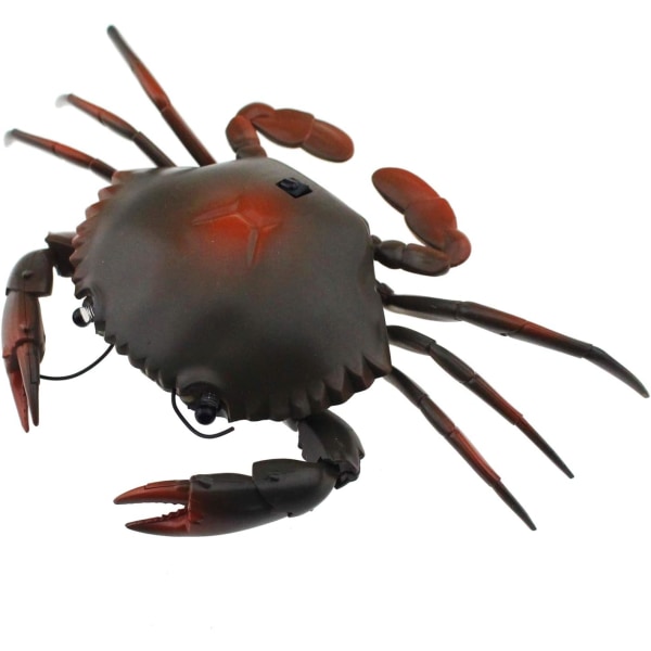 Krabbe Dyrelektronisk Fjernstyrt Bil Elektronisk Falsk Insekt Barn Bursdagsgave Jul Halloween(Grå)
