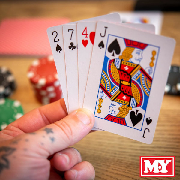 Texas Hold'em -pokerisetti - 100 osaa alumiinisalkussa