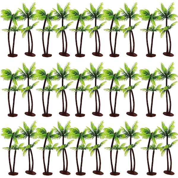 25 stk. Kunstig Kokospalme Model, Arkitektur Model Landskab Kunstig Plante