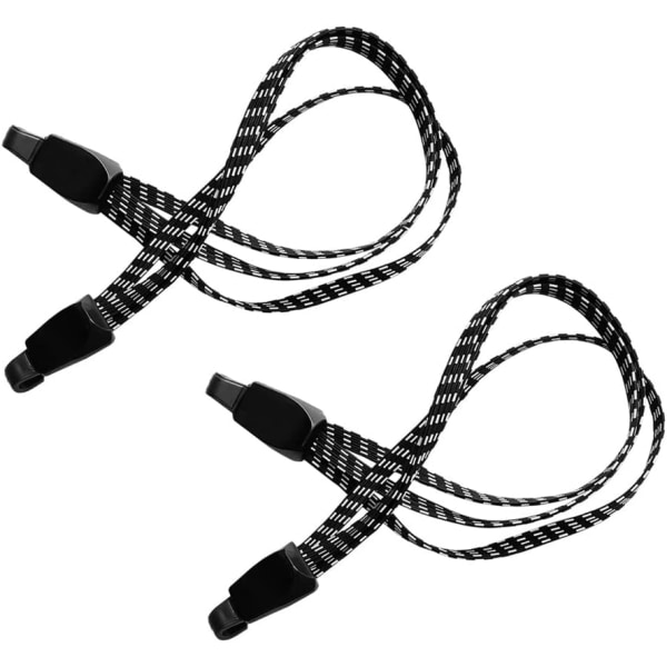 Underhåll 2 st cykel bungee cord 3 i 1 elastisk rem med två plastöverdrag