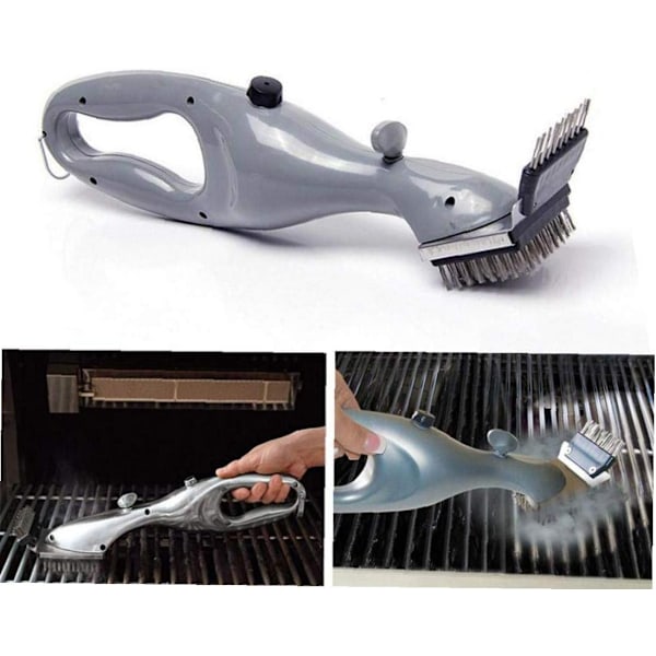 Grill Brush Steel Wire Grill Cleaning Brush For Bbq Scrubber Soot Stains Steam Cleaner Barbecue Kitchen Accessories