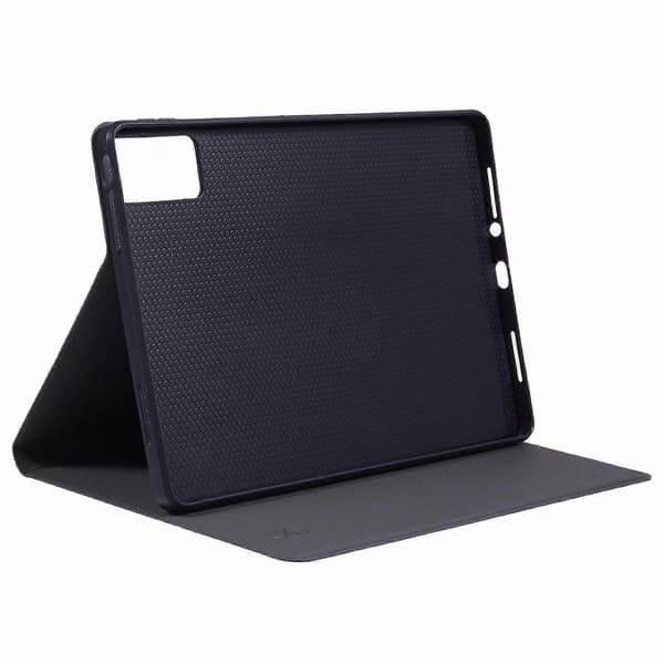 X-LEVEL Etui til Xiaomi Redmi Pad SE, stoftekstur læder tabletcover - Grå