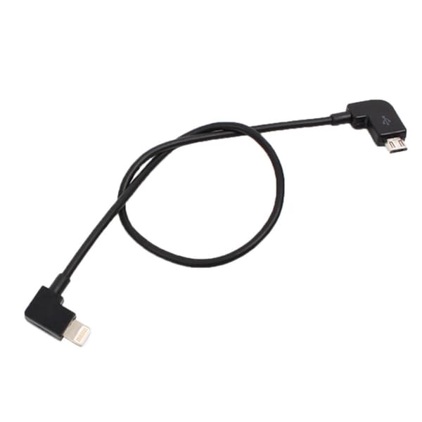 Lightning - Micro-USB-kabel til DJI Mavic - 30 cm black