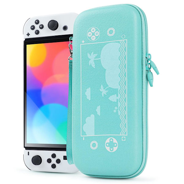 Bæreveske til Nintendo Switch og New Switch OLED-konsoll, beskyttelsesveske for Animal Crossing