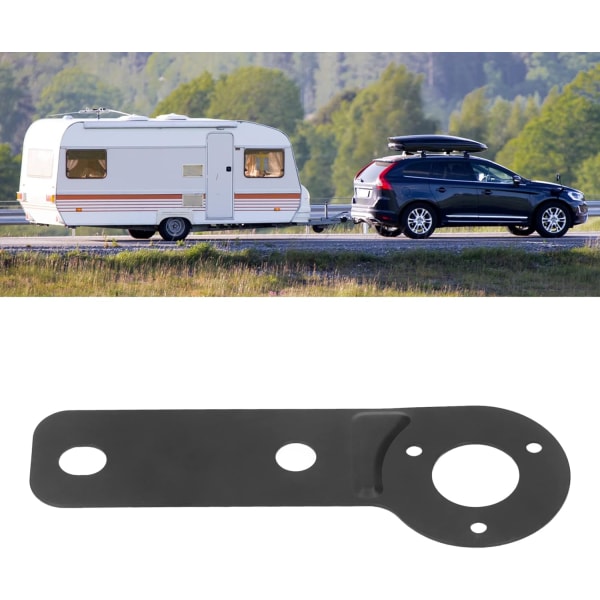 Traileruttagfäste, 7-polig släpvagnskabelkontakt för uttagsmonteringsplatta Dragkrok Ersättning Uttag Hållare för släpvagnar