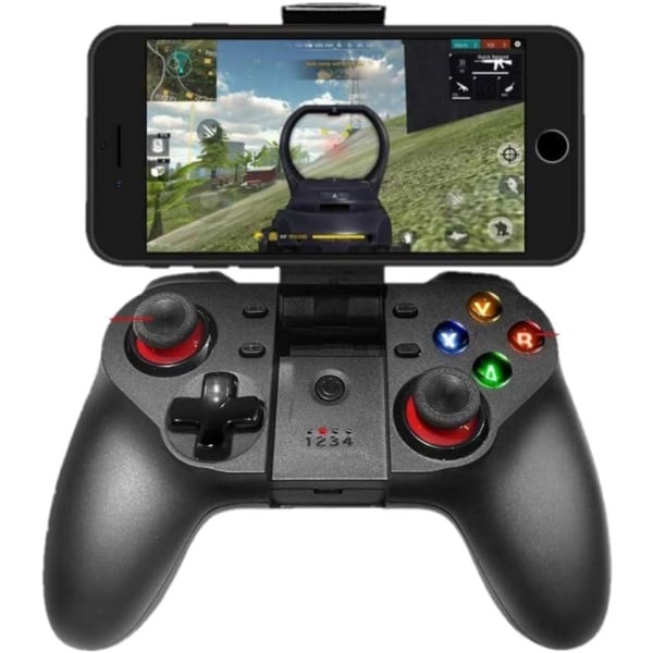 Mobil spelkontroll, trådlös Bluetooth Gamepad Joystick Multimedia spelkontroll