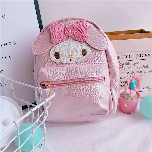 Søte Mini Bag Ryggsekker for Jente Kvinner, 3D Kawaii Dyr Tegneserie Skulder Bag