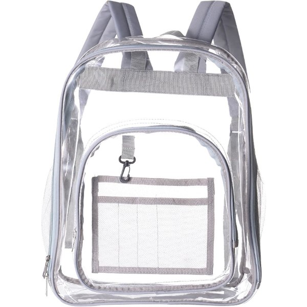 Clear Backpack, Heavy Duty Transparent Backpack Ultra-thick PVC Waterproof Clear Backpack