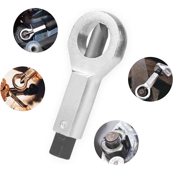 4 kpl auton mutterin halkaisija - Raskaan mutterin poistaja pulttierotin rikkinäisten ja vaurioituneiden muttereiden poistamiseen (9-12mm 12-16mm 16-22mm 22-27mm)