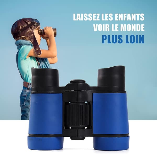Barnkikare Kompakta Fällbara Minikikare Flickor Pojkar Present Blue