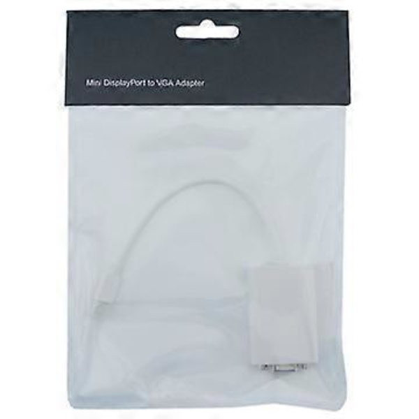 Premium Hvid Thunderbolt Port til VGA Hun Kabel Adapter til Apple Macbook, Macbook