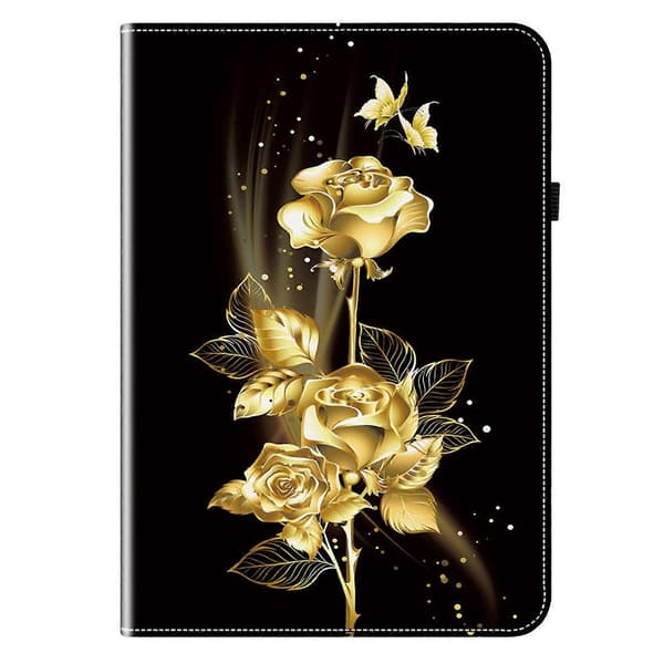 Läderfodral för Xiaomi Redmi Pad 2 Mönstertryckt Ställ Tablet Skydd med Kortfack