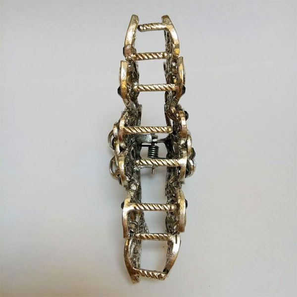 Naiset Tytöt Vintage Seos Rhinestone Suuri Koko Hiukset Leuka Klipsit Hiukset Pinni Muoti Retro Kukat Hiukset Kynsi Leike