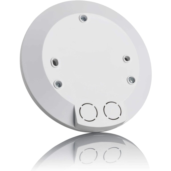 Sensor Taklampa 360°, Takmonterad, Infraröd Rörelsesensor, LED lämplig, Räckvidd max. 6m/360°, max. IP20, vit