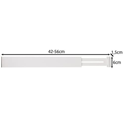 Justerbar lådavdelare - 3-pack