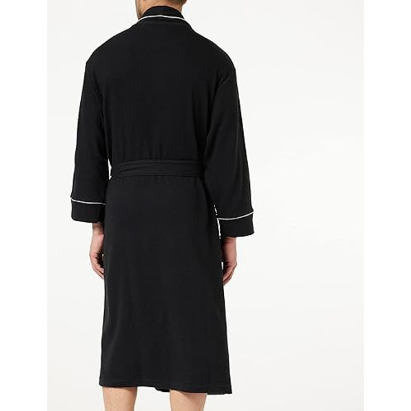 Herre lett vaffelkåpe (størrelse xl) black XL