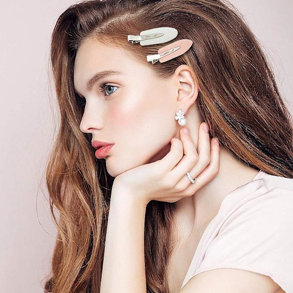 Hårklips uden mærker, hårklips uden mærker, hårklips til styling og krølle hårtilbehør.
