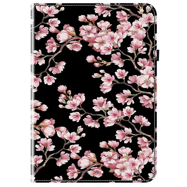 För Xiaomi Pad 7 Pro/Pad 7 Läderfodral Mönstertryckt Ställ Tablet Skydd med Kortfack