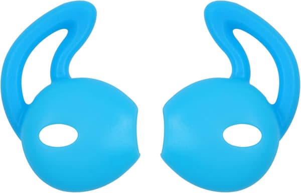 Earpods, Ear Buds Tips, 4 par erstatning for Earphone av iPhone7 SE 6s iPhone 6s Plus 5s (Svart/Hvit/Blå/Oransje)