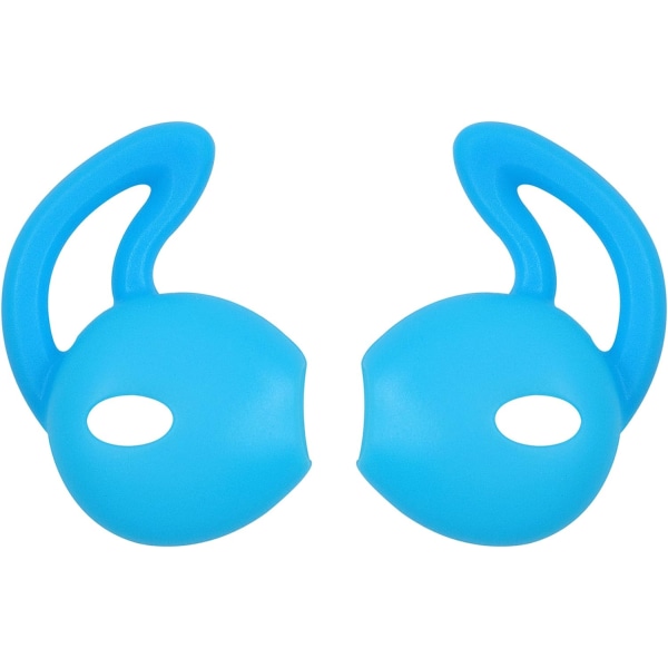 Öronsnäckor, öronproppar, 4 par ersättning för hörlurar på iPhone7 SE 6s iPhone 6s Plus 5s (svart/vit/blå/orange)