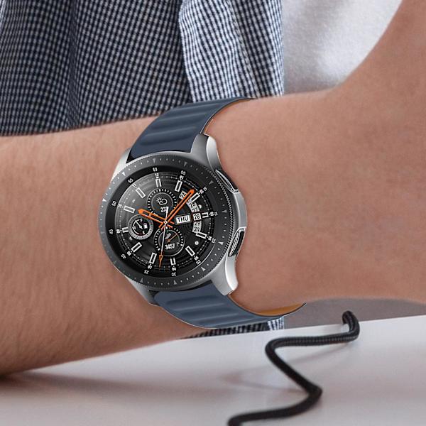 Hihna Honor Magic Watch / Watch GS3 - Joustava magneettinen kiinnitys Navy