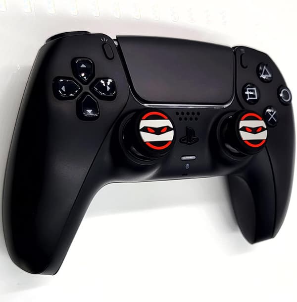 3D Tommelpinnehette Grip-sett Sikteassistenthetter for XBOX/360/ONE Kontrollertilbehør PS4 PS5 Kontrollertilbehør, Stick-tilbehør set 1