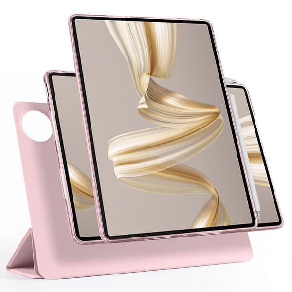 For Huawei MatePad Pro 12.2 (2024) Deksel Sammenleggbart Stativ Magnetisk Lær Tablet Cover