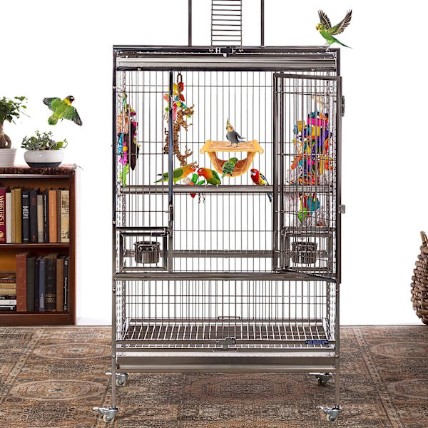 Nest Bed Hengekøye Snuggle Cabin Papegøyehus Telt Leke Fuglebur Abbor Papegøye Papegøye Kjærlighetsfugl Kakadue Fugl Hamster Chinchilla Marsvin