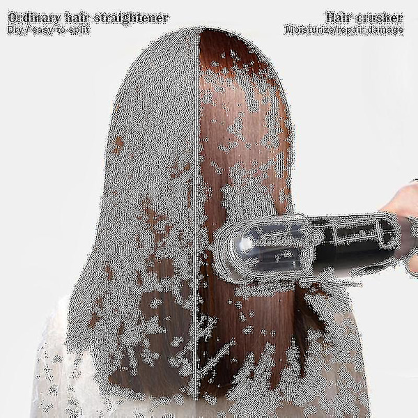 Genopladelig USB-hårspidstrimmer til glat hår