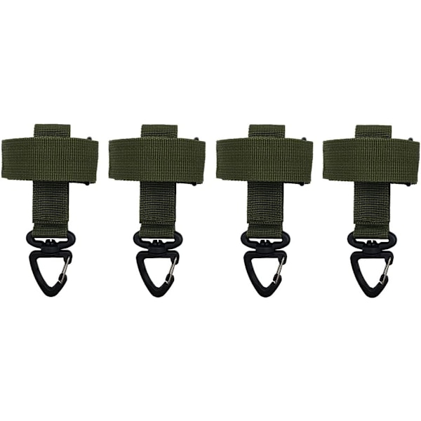 4-pack nylonhandskarhållare taktisk utrustning handskrem justerbar arbetshandskehållare