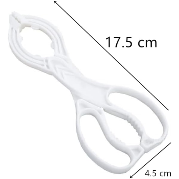 1 st Babyflaska Tång, Anti-brännskada Halksäker Flaskklämmor Matningsflaska Klämma Varm Flaskhållare för Småbarn