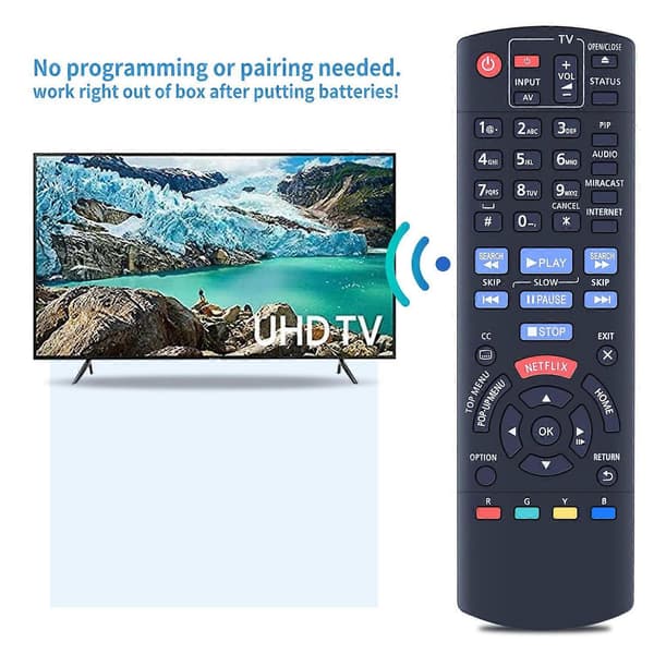 Typ A N2QAYB000953 Ersättningsfjärrkontroll för Panasonic-tv