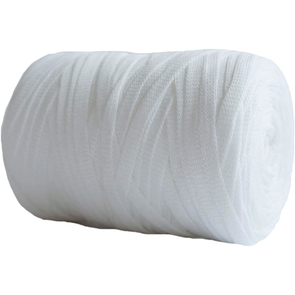 1 st 250g 8,1oz Enfärgad Fancy Garn DIY Stickning Virkning Garn Husdjursgrotta Korg Virkad Väska Tyg Garn Väska Handväska Matta Kudde Bomulls-T-shirt Garn