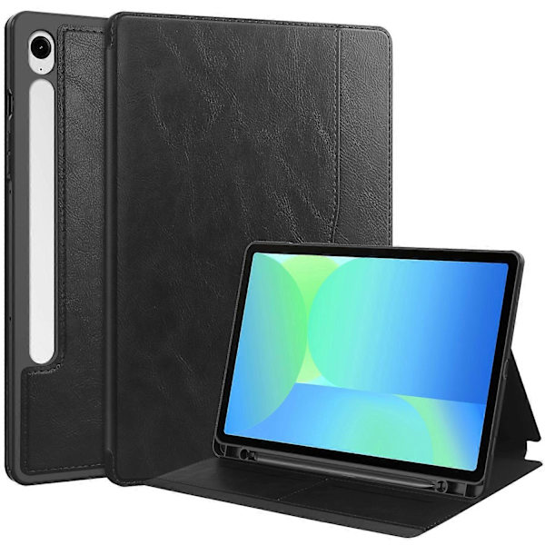 Til Samsung Galaxy Tab S10 FE/S9 FE Cover Stødsikkert Læder Auto Vågn/Sov Tablet Stand Cover