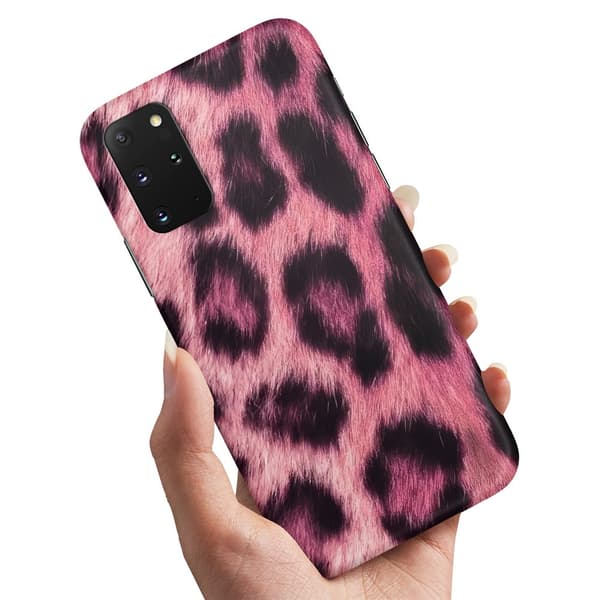 Etui / Mobilcover til Samsung Galaxy A41 - Pink Leopard