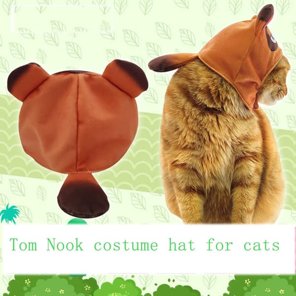 Hat, Kattekostume Hvalpehat Kæledyr Halloween Cosplay, Mellem Størrelse