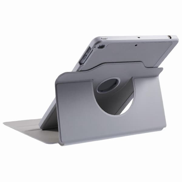 Etui til iPad 9,7-tommer (2018)/(2017)/iPad Air 2/Air (2013) Støtte Læder Tablet Cover - Grå