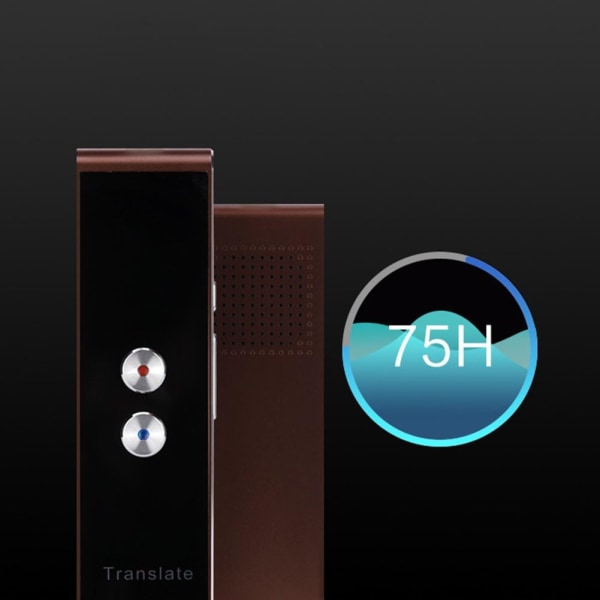 T8 intelligent röstöversättare, språköversättare i realtid, 2,4G trådlös röst-/textinlärning