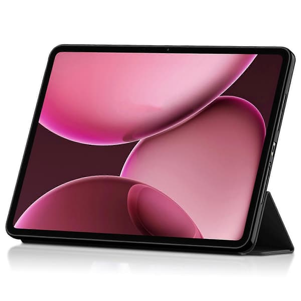 Til Oppo Pad 4 Pro Etui PU Læder TPU Bagside Trifold Stand Tablet Cover