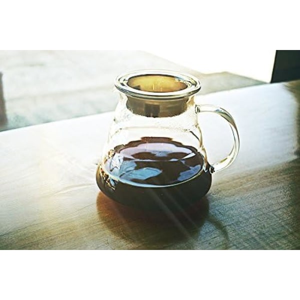 600 ml kaffekanna, standard kaffekanna i glas, kaffekanna, klar