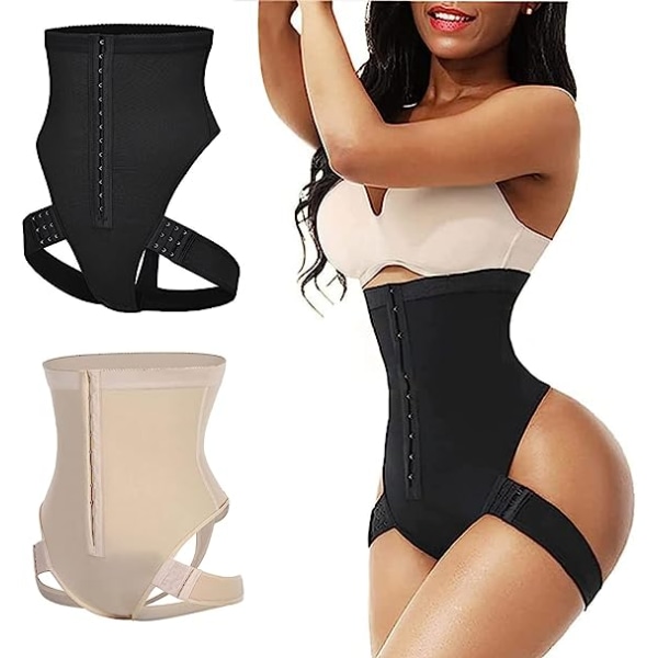Cuff Tummy Trainer with Butt Lift Femme Exceptional Shapewear, High Waist Shapewear for Women Tummy Control,XL