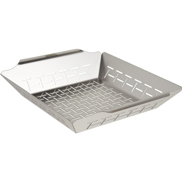 Square Vegetable Basket, Stainless Steel