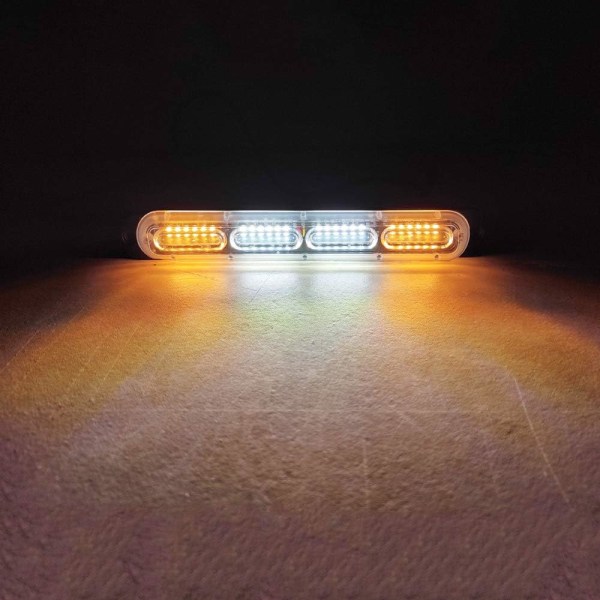 2x 24LED Strobe-valot 12-24V Ultraohut Hätävilkku LED Strobe Hätävalo Rakennusauto Kuorma-auto Ajoneuvo