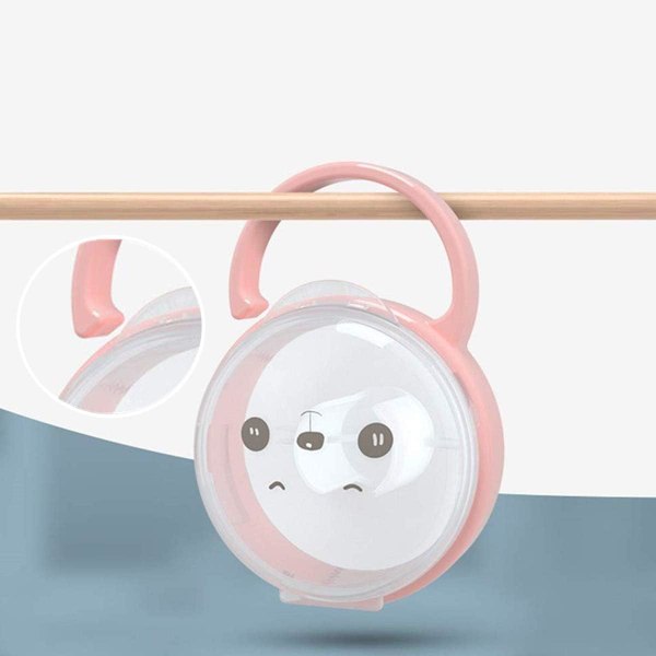 Set med 3 napphållare, resehållare för napp, förvaringslåda för napp, behållare för napp