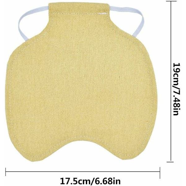 Verkkokangas Yksittäinen Kanan Esiliina/Satula Liivi Ankan Siipisuoja Vakio Kanan Esiliina Kana 5 Kpl - Khaki