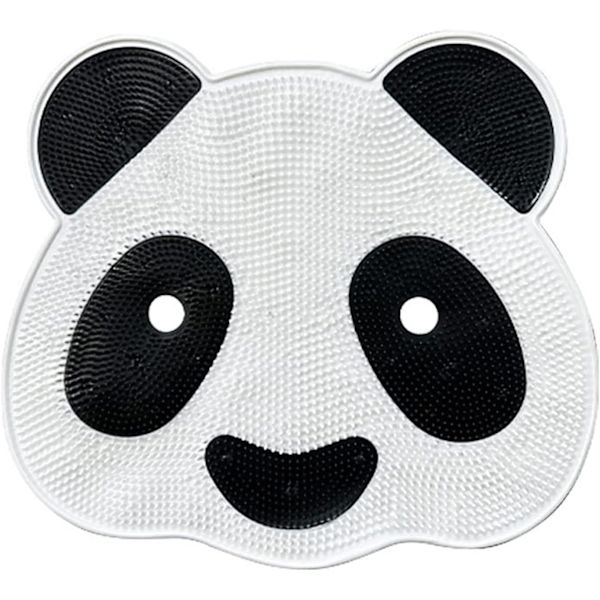 Sööt Panda Kylpymatto, Liukumaton Suihkumatto, Imukappaleilla ja Jalkamassuilla, Kylpyammematto