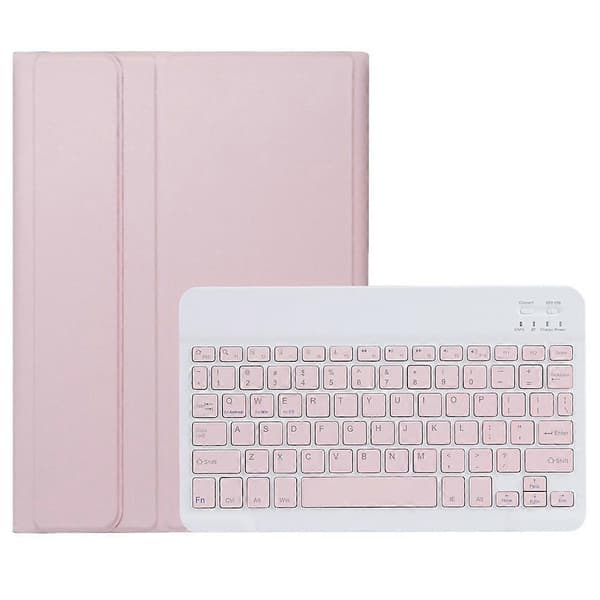A13B iPad Pro 11 (2024) -mallille Nahka+TPU-tablettikotelo Bluetooth-näppäimistöllä ja kynäpaikalla