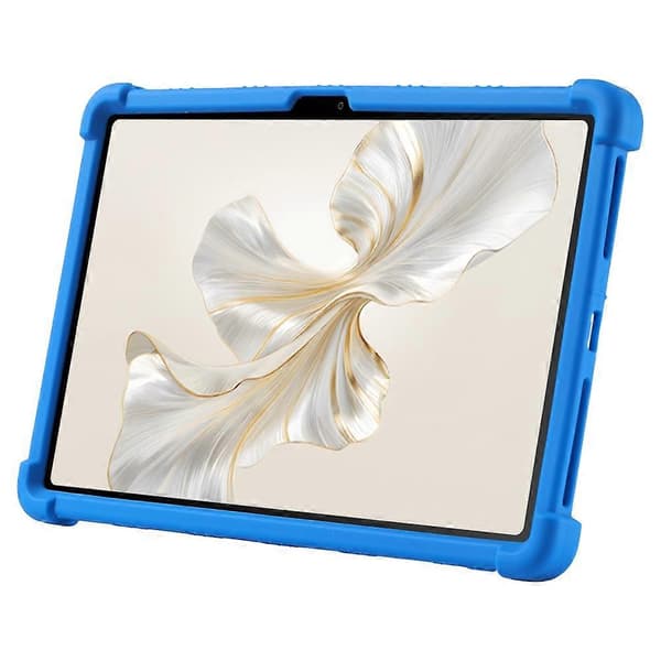 För Honor Pad 9 Pro/Pad V8 Pro Silikonfodral med Ställ Robust Skyddande Skal - Mörkblå