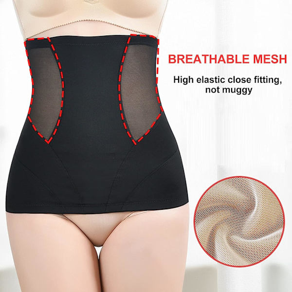 Kvinder Mavebånd Wrap, Postpartum Taljetræner Bælte Body Shaper Mavebånd Kompressionsbånd,XL