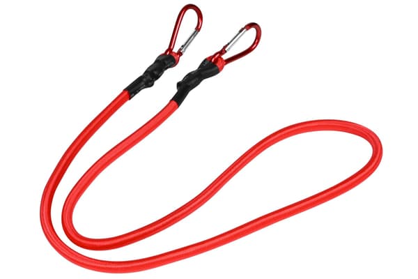 Elastisk rund 120 cm med karbinhake